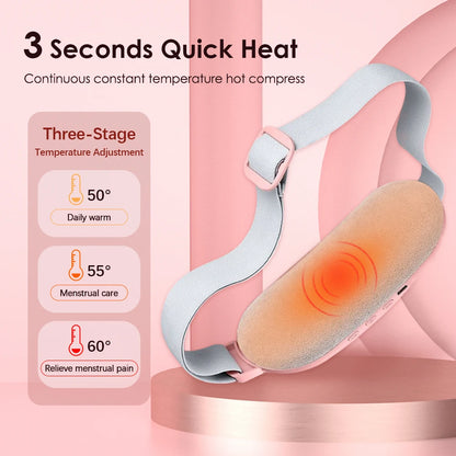 VibraComfort – Masseur Chauffant électrique pour Crampes menstruelles