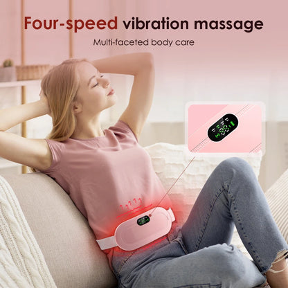 VibraComfort – Masseur Chauffant électrique pour Crampes menstruelles